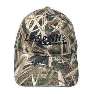 LPG & NH3 Supply Inc Baseball Cap Multicolor One Size Adjustable Camouflage Katl